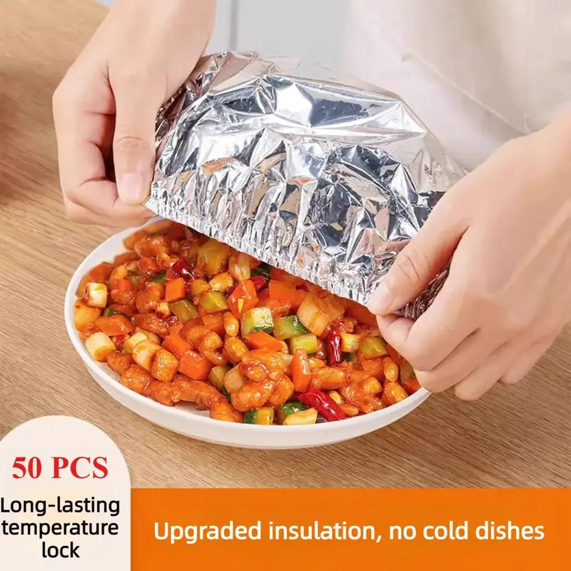 Premium Insulated Food Cover 鈥?Collapsible Aluminum Foil Food Tent - source image 01