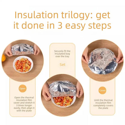 Premium Insulated Food Cover 鈥?Collapsible Aluminum Foil Food Tent - source image 02