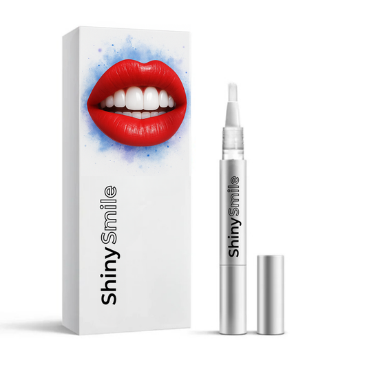 ShinySmile whitening pen with retail box