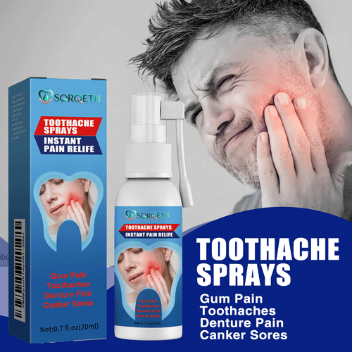 SORQETH Oral Comfort Spray – Cooling Peppermint Daily Mouth Care