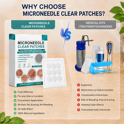 🌿2-in-1 Microneedle & Hydrocolloid Patch
