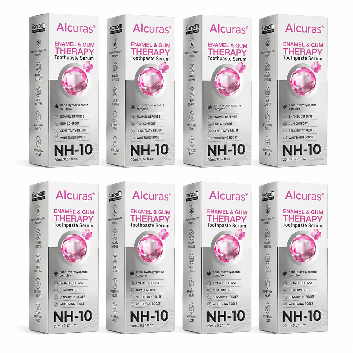 Alcuras Thismile NH-10 eight box package