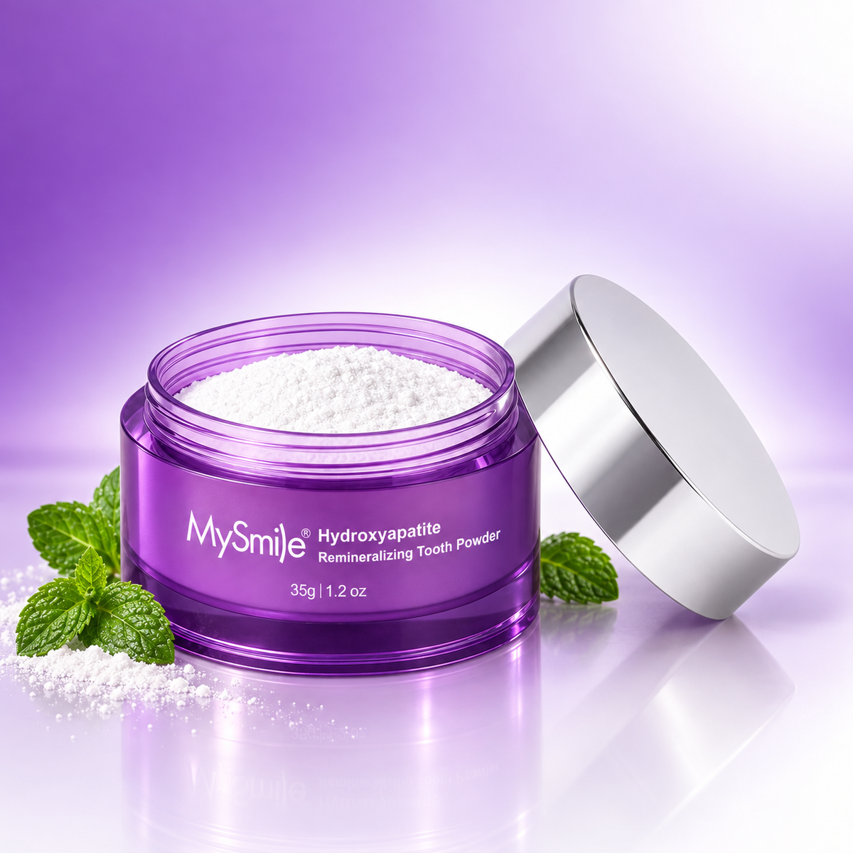 Promotional main image for Nano-Hydroxyapatite Tooth Powder for Sensitive Teeth