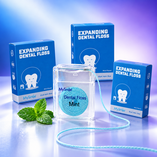 Promotional main image for MySmile Woven Dental Floss