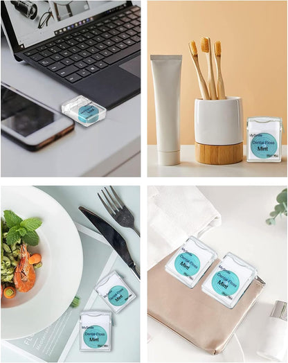 Portable 50 yard floss dispenser