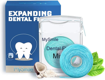 MySmile woven floss refill packs