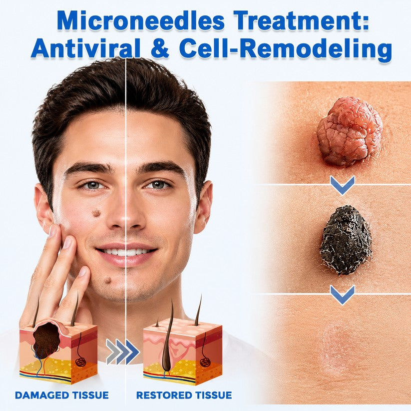 🌿2-in-1 Microneedle & Hydrocolloid Patch