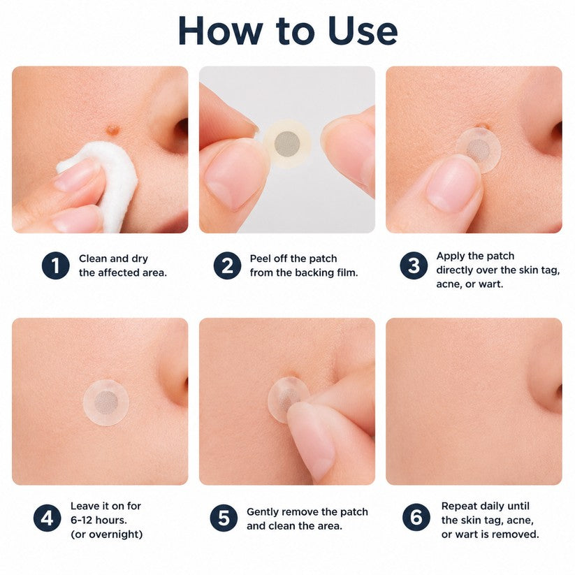 🌿2-in-1 Microneedle & Hydrocolloid Patch